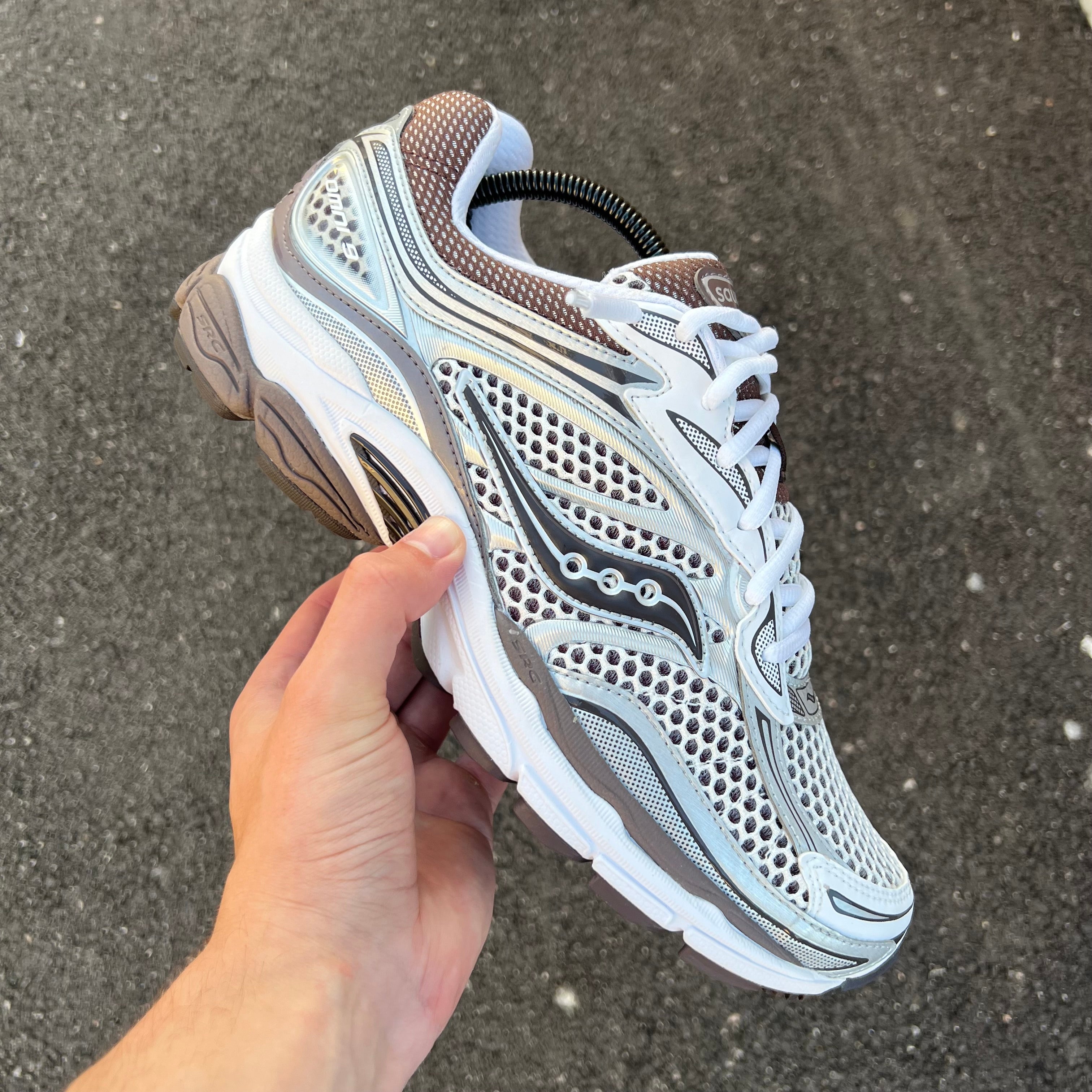 Saucony Progrid Omni 9 Silver / Brown