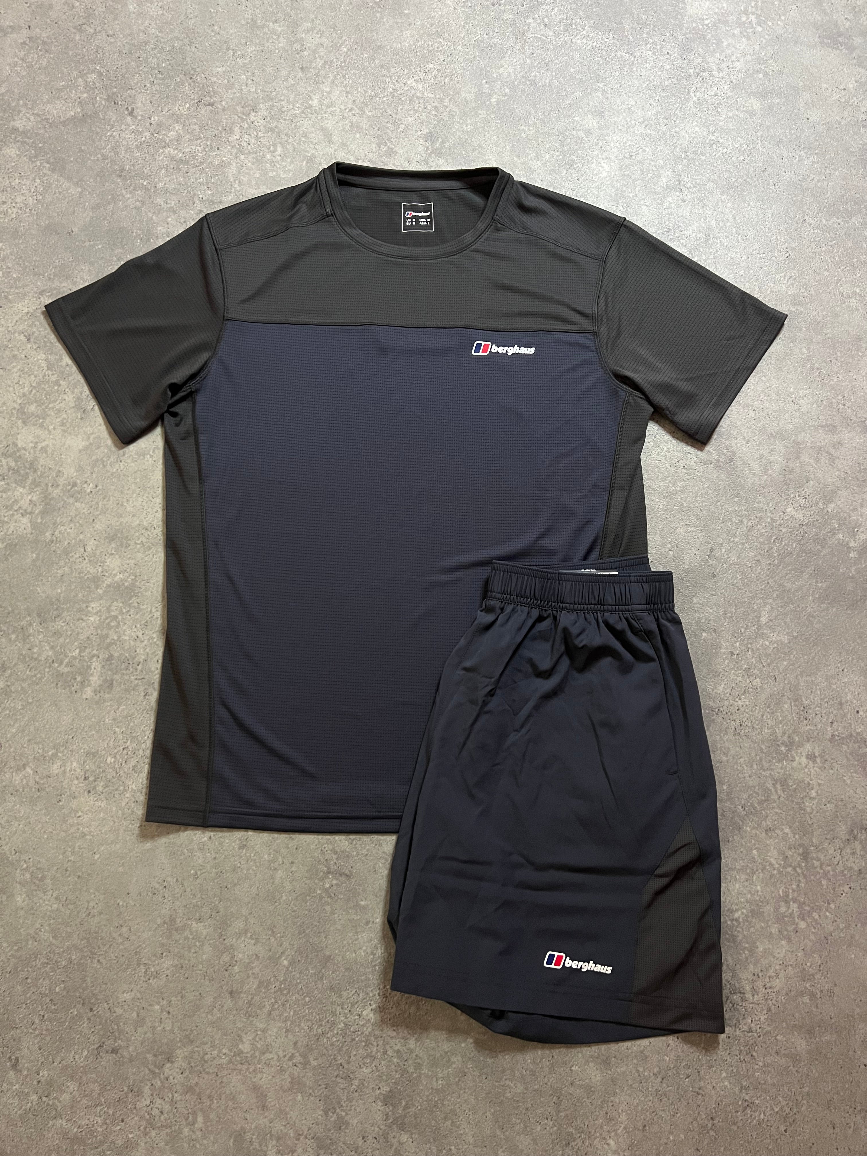 Berghaus Short Set Grey/Blue