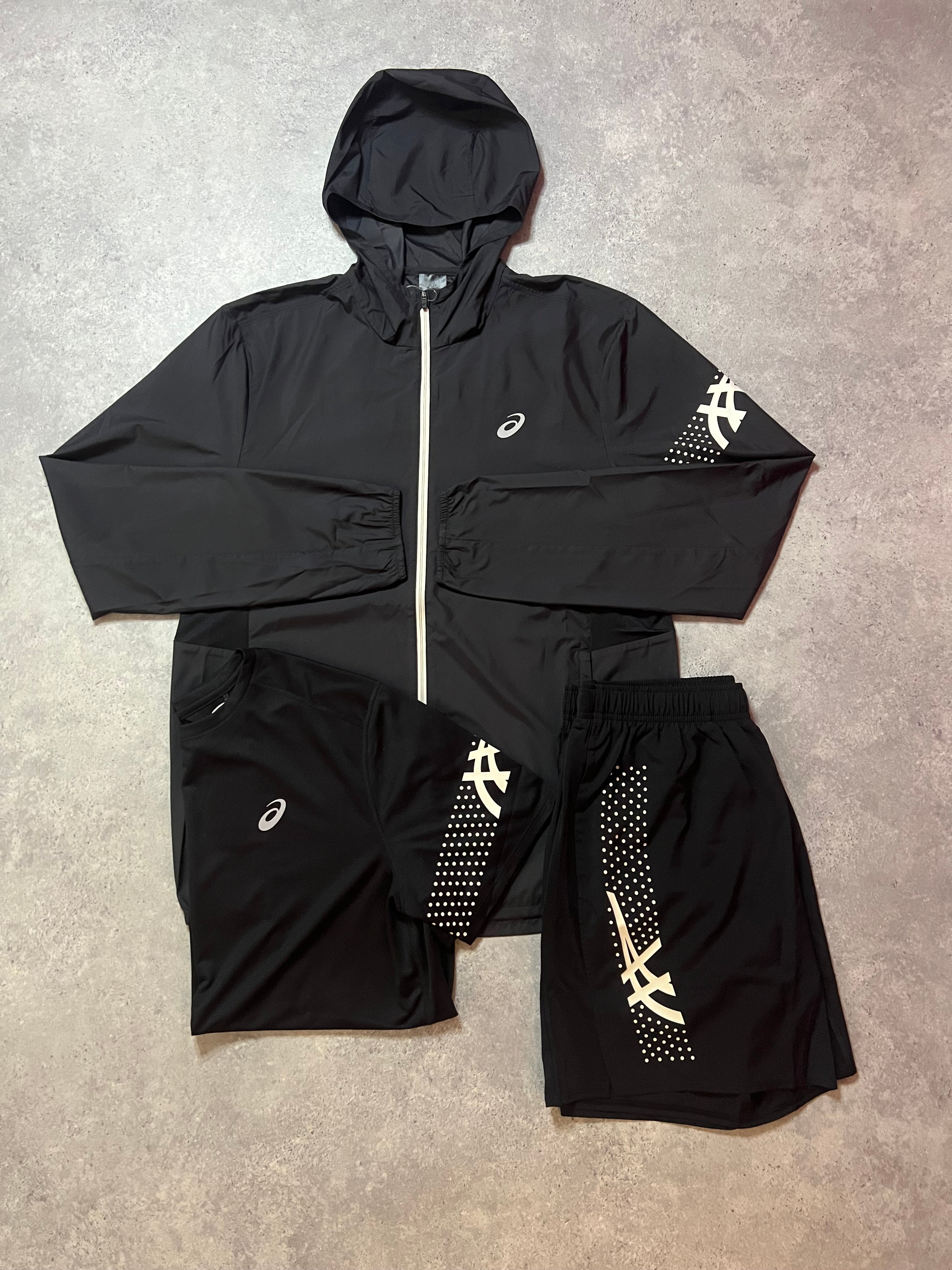 ASICS Icon Black 3 Piece Set