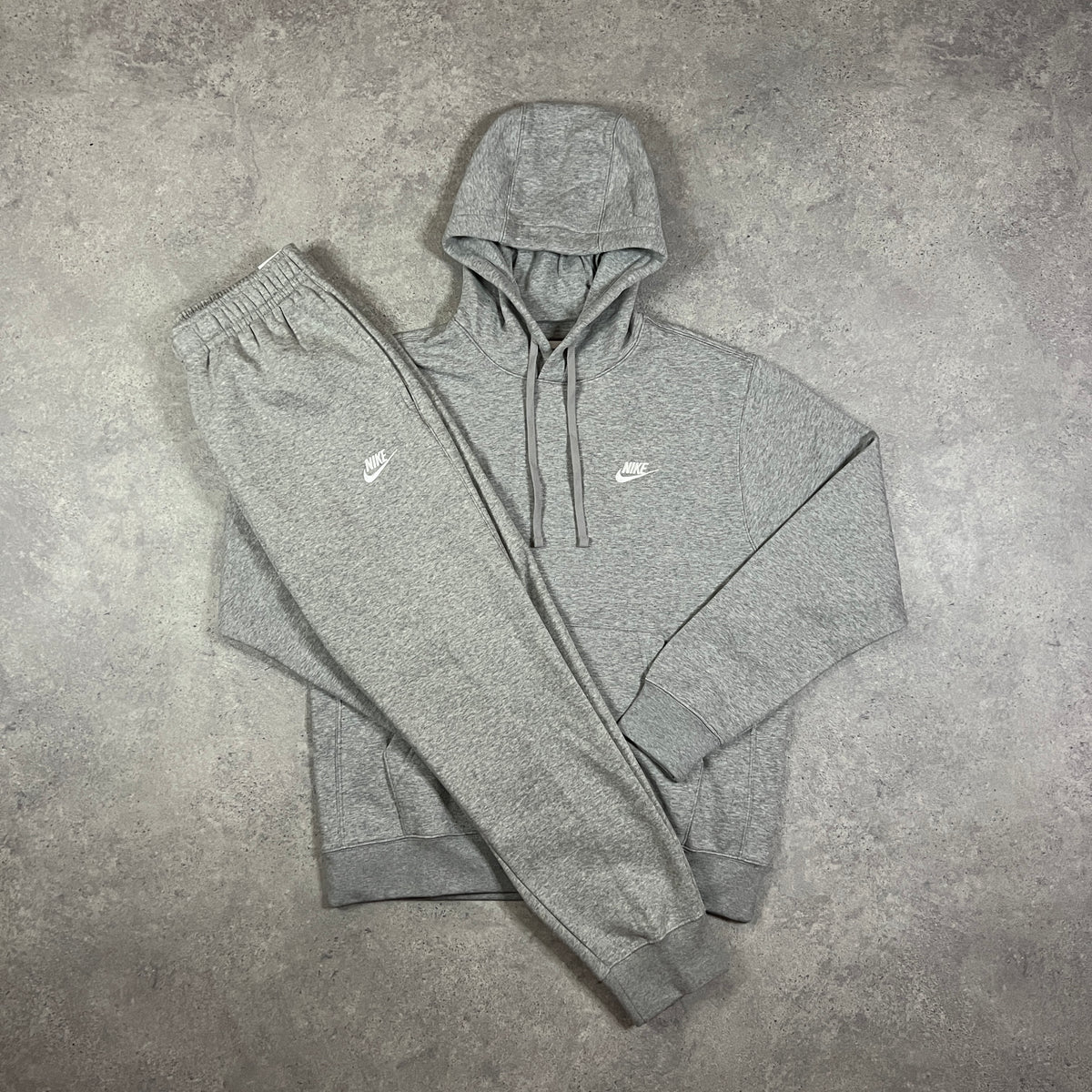 Nike Club Fleece Tracksuit Grey
